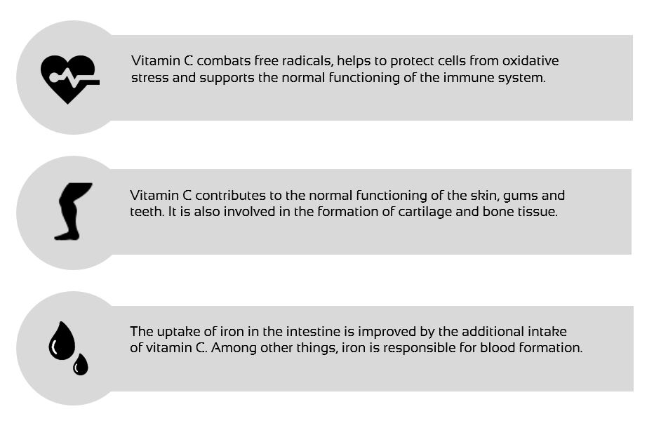 Vitamin C healthy radical interceptor Denk Nutrition